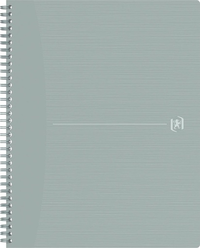 [TIM-4150003] Spiraalschrift Oxford Origin A4+ gelijnd140blz grijs