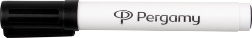 [TIM-7050120] Whiteboardmarker Pergamy ronde punt 1-3mm zwart