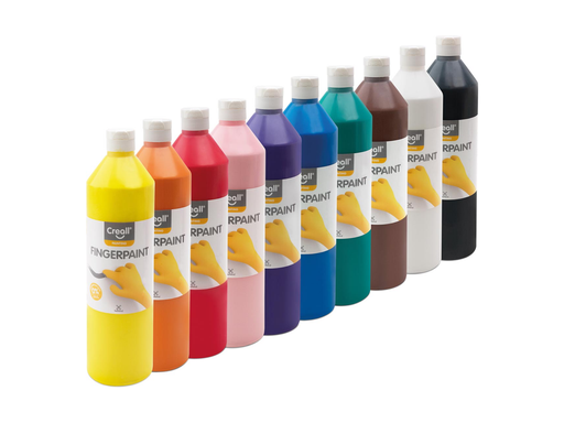 [TIM-07815] Vingerverf Creall Happy 750ml assorti (10)