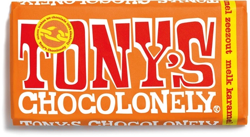 [TIM-315020] Chocoladereep Tony's 180g zeezout