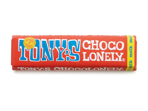 [TIM-315300] Chocoladereep Tony's 50g melk