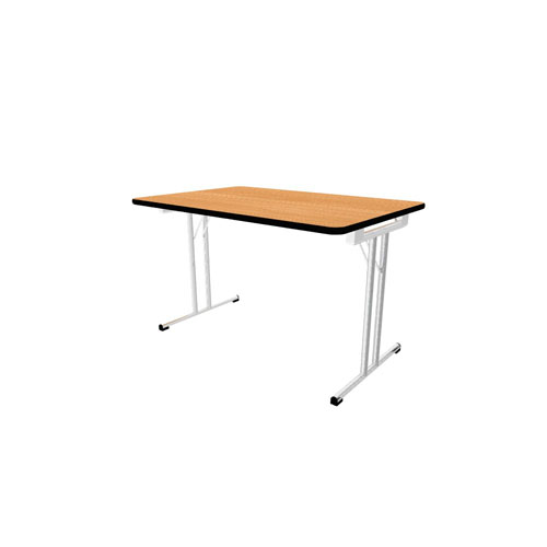 [MUB-VOUW03] Modulaire vouwtafel B120xD80xH72cm beuk