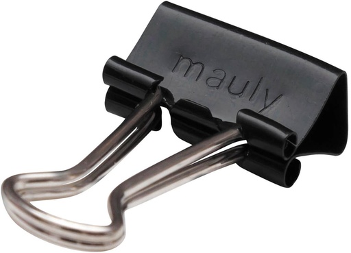 [QUA-2151390] Foldbackclip Maul Mauly 215 13mm Zwart (12)