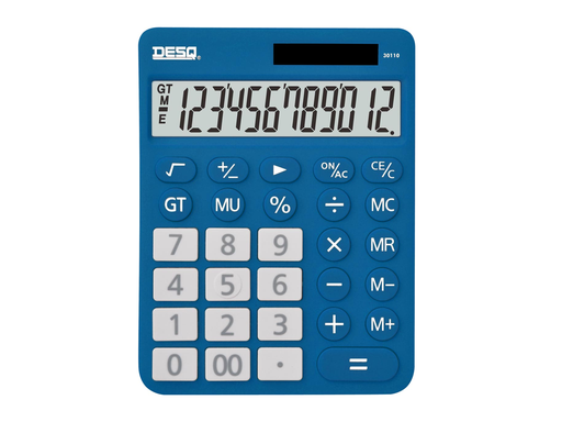 [TIM-3011006] Bureaurekenmachine Desq New Genartion Xlarge 30110 Donkerblauw