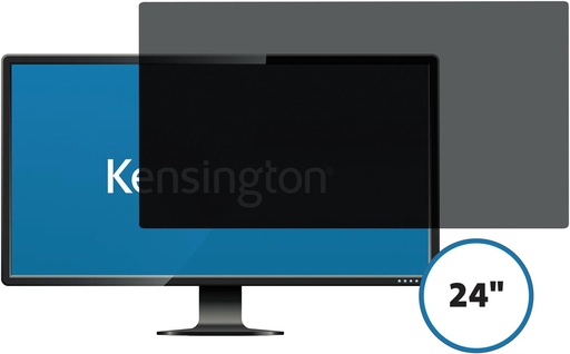 [TIM-626487] Privacy Filter Kensington Voor scherm 24"-16:9 Verwijderbaar Dubbelzijdig