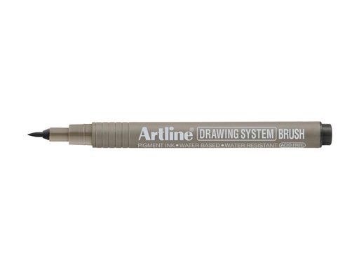 [TIM-0685203] Fineliner brush pen drawing system zwart