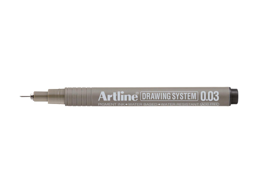 [TIM-0686203] Fineliner Artline drawing system 0,03mm zwart