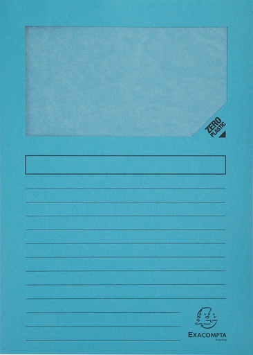 [TIM-50252E] L-map exacompta forever Karton A4 120 gr lichtblauw (25)