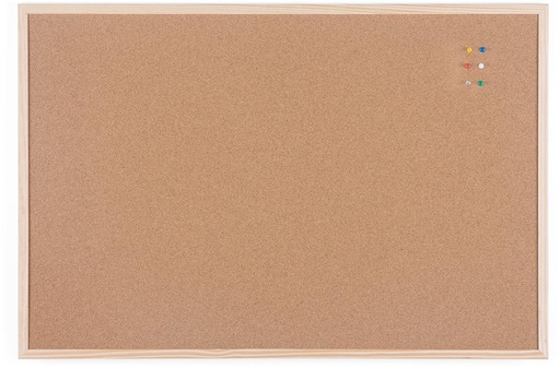[TIM-MC07001] Kurkbord Bi-office 60 x 90 cm houten kader
