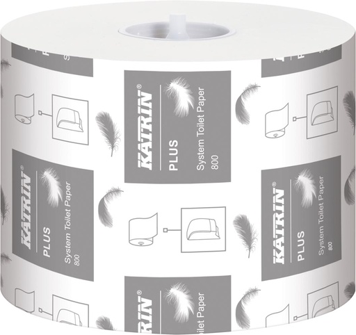 [66940] Toiletpapier voor dispenser Katrin Plus 2-laags 800vel (36)
