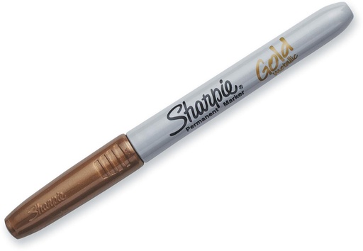 [1891062] Permanent marker Sharpie fijne ronde punt 1mm goud metallic