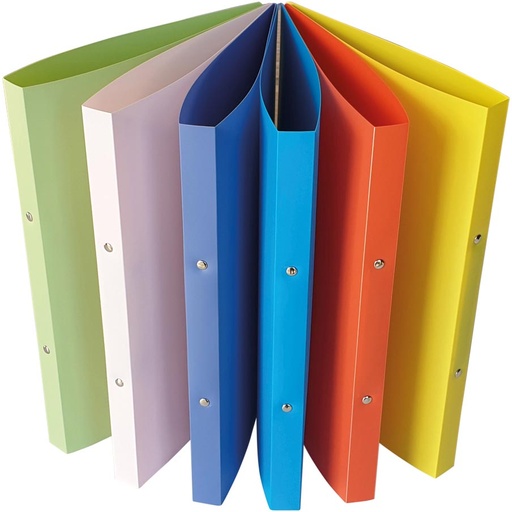 [TIM-366000] Ringmap Bronyl Sorbet A4 ringen 16mm PP assori