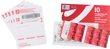 [POS-AANGETEKEND] Kit BPost aangetekende zending 10 zendingen