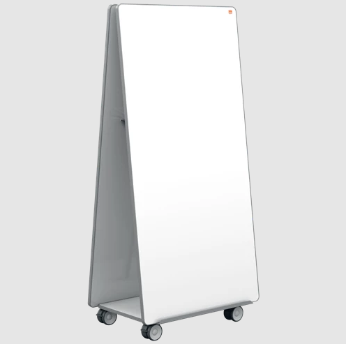 [ACCO-1915560] Whiteboard Nobo Move&Meet basis set afneembaar en draagbaar whiteboard grijs