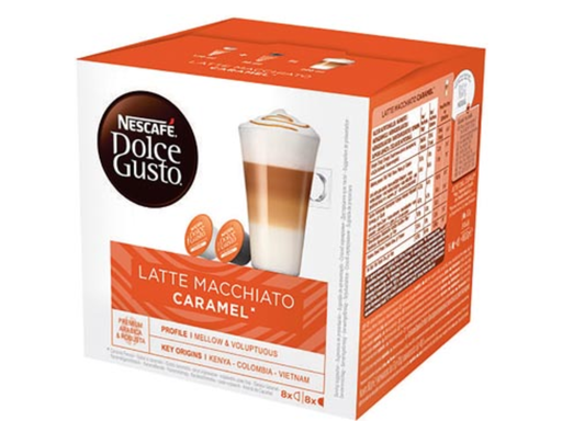 [TIM-087217] Koffiecapsules Nescafé Dolce Gusto Latte Macchiato Caramel (16)