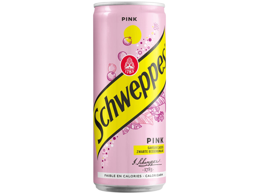 [TIM-52571] Frisdrank Schweppes Pink Tonic 33cm (24)