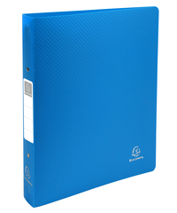 [EXA-54392E] Ringmap Exacompta PP A4 2 O-ringen 30mm rug 40mm Lichtblauw