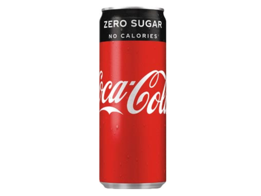 [TIM-52004] Frisdrank Coca-Cola Zero 25cl sleek blik (24)