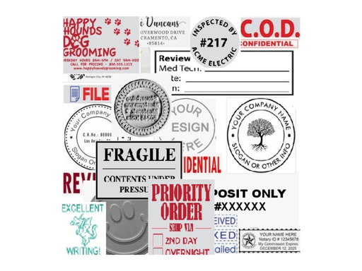 [TRO-TPL44055] Tekstplaatje Trodat Printy 44055 met inktkussen