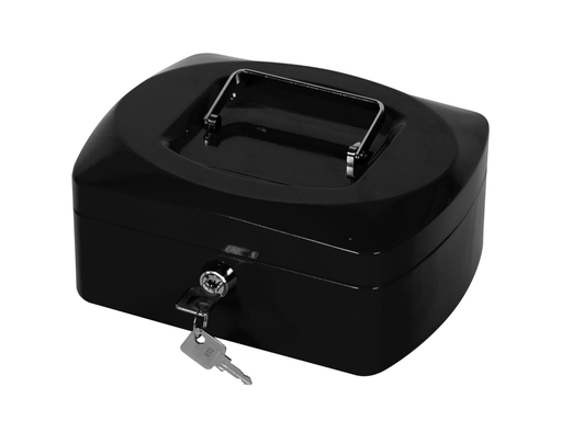 [TIM-KF02602] Geldkoffer Q-Connect 205x160x85mm Zwart