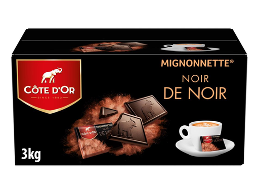 [CAT-C51182] Chocolade Côte d'or mignonnettes Noir de Noir 10gr (300)
