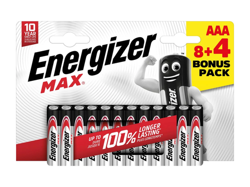 [TIM-3824607] Energizer Max AAA/LR03 bl8+4