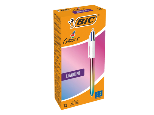 [TIM-511034] Balpen Bic 4 Colours Gradient medium