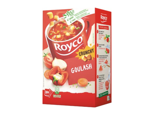 [TIM-046625] Soep Royco Minute Soup goulash met rund (20)