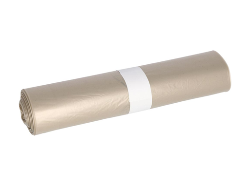 [TIM-59607] Vuilniszakken Deiss HDPE 80x100x0,2cm 120-130L transparant (50)