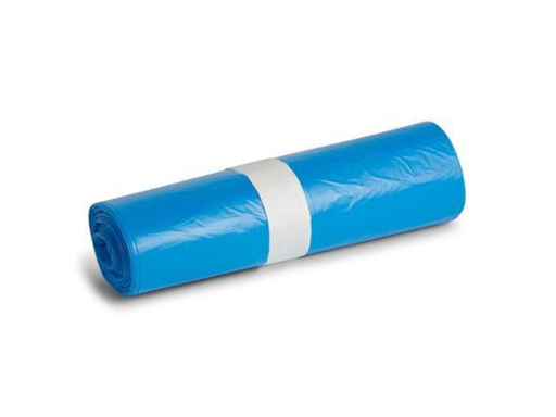 [OND-90110BLAUW] Vuilniszakken 90x110cm 150L 70µ blauw (10x10)