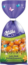 [TIM-1230003] Paaseitjes Milka melk praliné krokant zakje 100g
