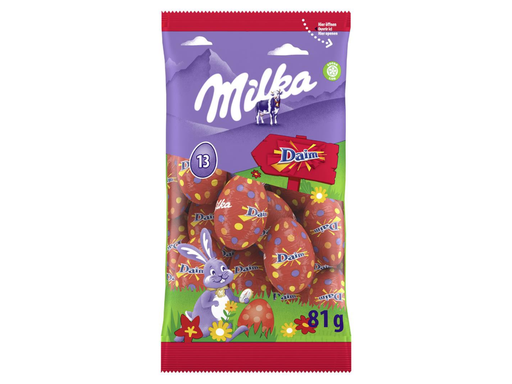 [TIM-56354] Paaseitjes Milka Daim zakje 81g