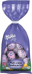 [TIM-123011] Paaseitjes Milka melk tender melk zakje 100g