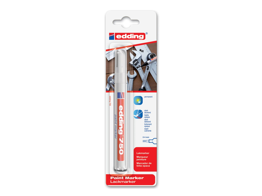 [TIM-6068049] Paintmarker Edding 750 ronde punt 2-4 mm blister