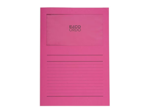L-map Elco Ordo karton A4 120gr met venster (100)