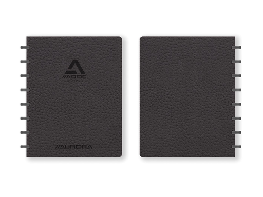 [TIM-3055300] Schrift Adoc Business karton A5 geruit 144 blz met kantlijn zwart