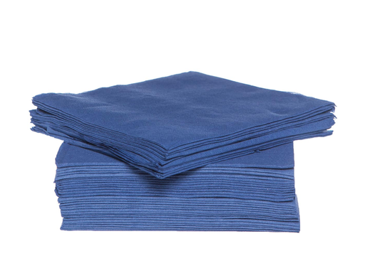 [TIM-4547517] Servet Cosy & Trendy 38x38cm blauw (40)
