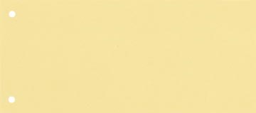 [TIM-1205026] Verdeelstroken Oxford 24x10,5cm 2-gaats geel (100)