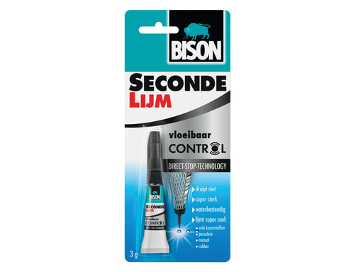 [TIM-6311541] Secondelijm Bison control vloeibaar 3g