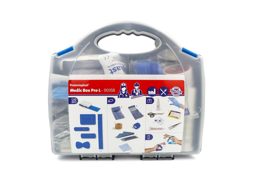 [TIM-9035B] EHBO-koffer Protectaplast Medic Box Pro L inhoud tot 10 personen