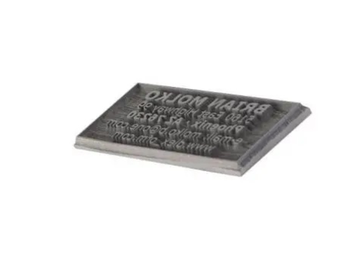 [COL-TPL2660] Tekstplaatje Colop 2660