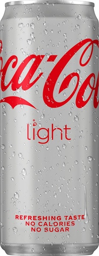 [TIM-52109] Frisdrank Coca-Cola Light sleek blik van 33cl (24)