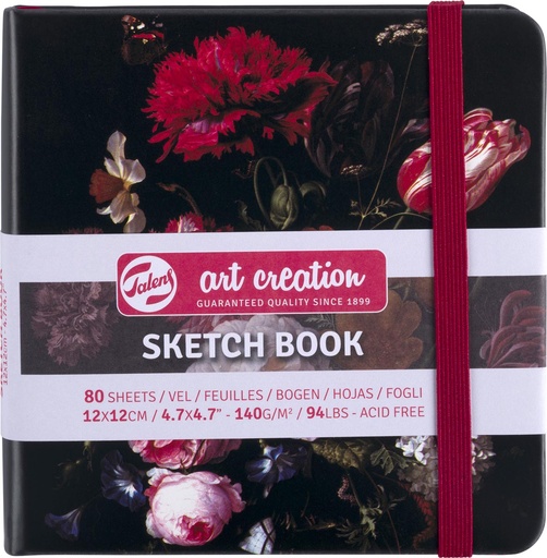 [TIM-9314254] Schetsboek Talens Art Creation Stilleven 12x12cm assorti