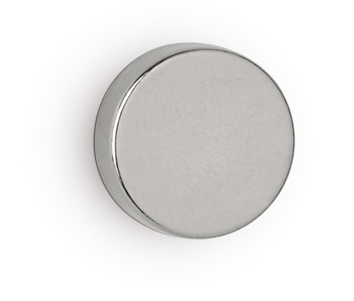 [TIM-6182496] Schijfmagneet neodymium MAUL voor whiteboard Ø15x5mm draagkracht 4,5kg zilver (4)
