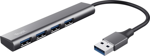 [TIM-24947] USB-Hub 3.2 Trust Halyx 4 poorten zilver
