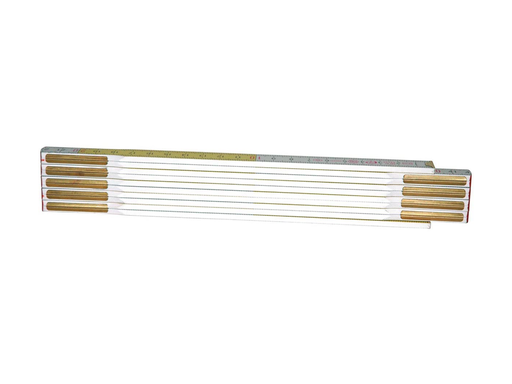 [TIM-035458] Duimstok vouwmeter Stanley 15mmx2m wit/geel