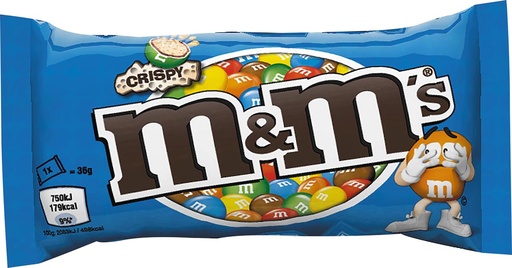 [TIM-14845] Snoep M&M's crispy zakje 36g (24)
