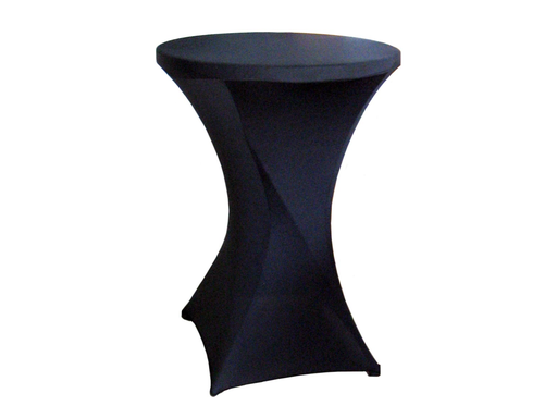 [TIM-8712603] Hoes voor statafel Brasq Ø80cm zwart