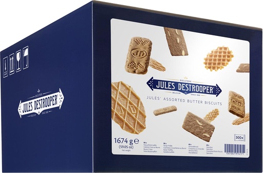 [TIM-48442] Koekjes Jules De Strooper Jules' Assorted Butter Biscuits (300)