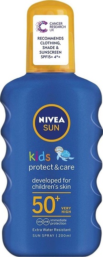 [TIM-TL03248] Zonnebrandcrème Nivea Sun Kids SPF 50+ spray 200ml